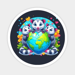 Love World Earth Day 2024 Everyday Magnet